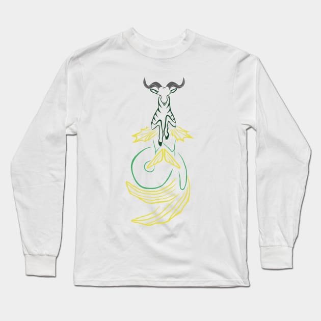 Capricorn 2 Long Sleeve T-Shirt by Pochfad